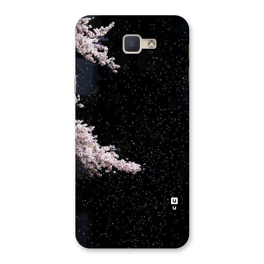 Beautiful Night Sky Flowers Back Case for Galaxy J5 Prime