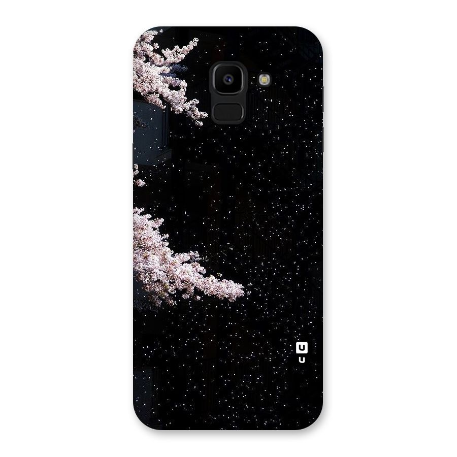Beautiful Night Sky Flowers Back Case for Galaxy J6