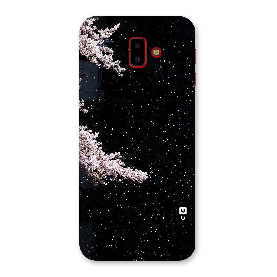 Beautiful Night Sky Flowers Back Case for Galaxy J6 Plus