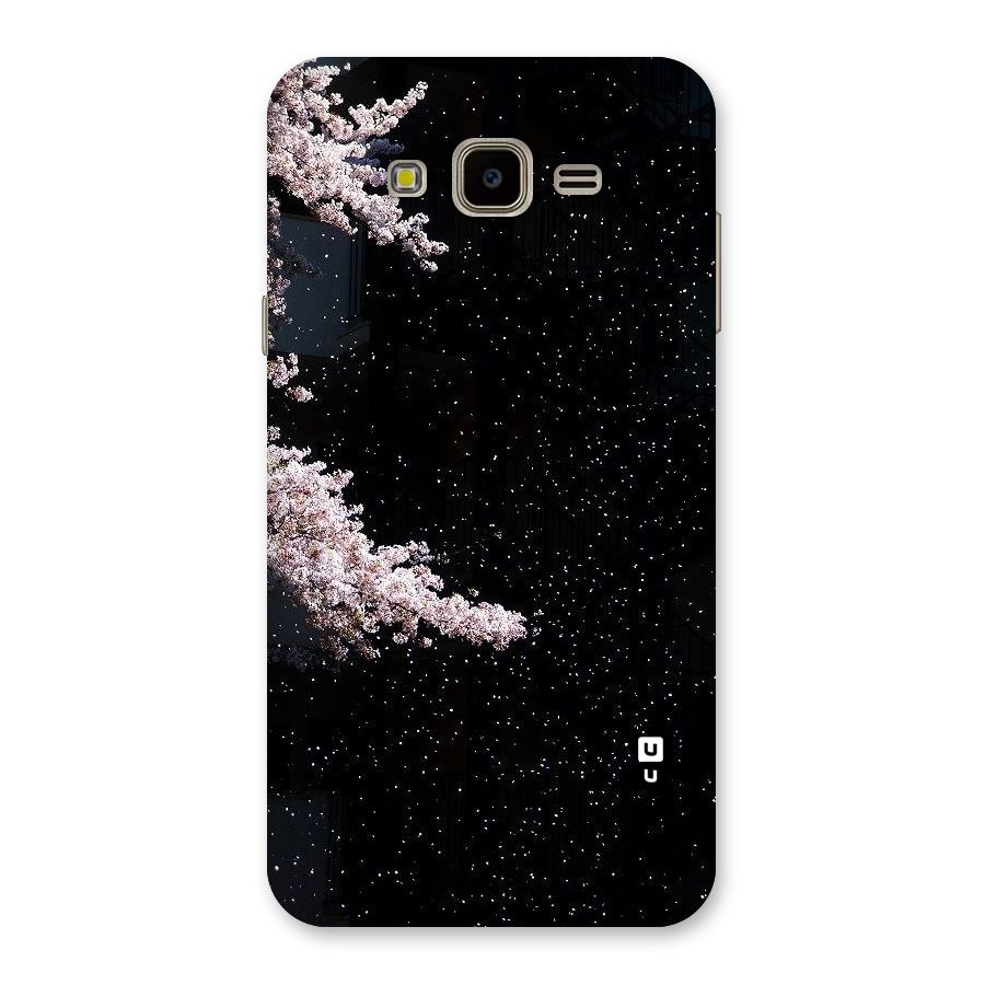Beautiful Night Sky Flowers Back Case for Galaxy J7 Nxt