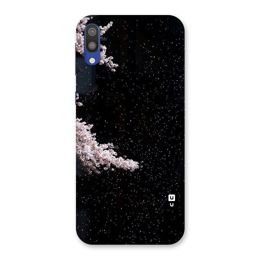 Beautiful Night Sky Flowers Back Case for Galaxy M10