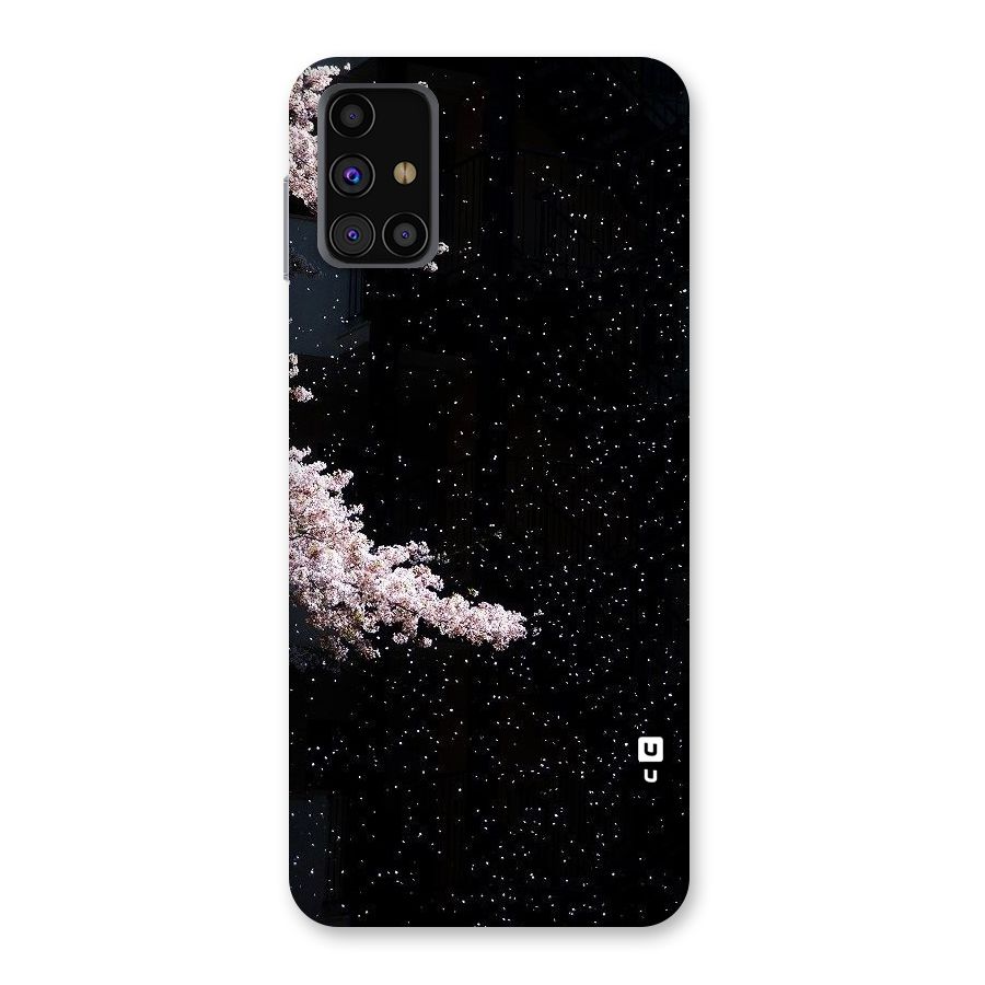 Beautiful Night Sky Flowers Back Case for Galaxy M31s