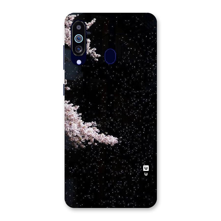 Beautiful Night Sky Flowers Back Case for Galaxy M40