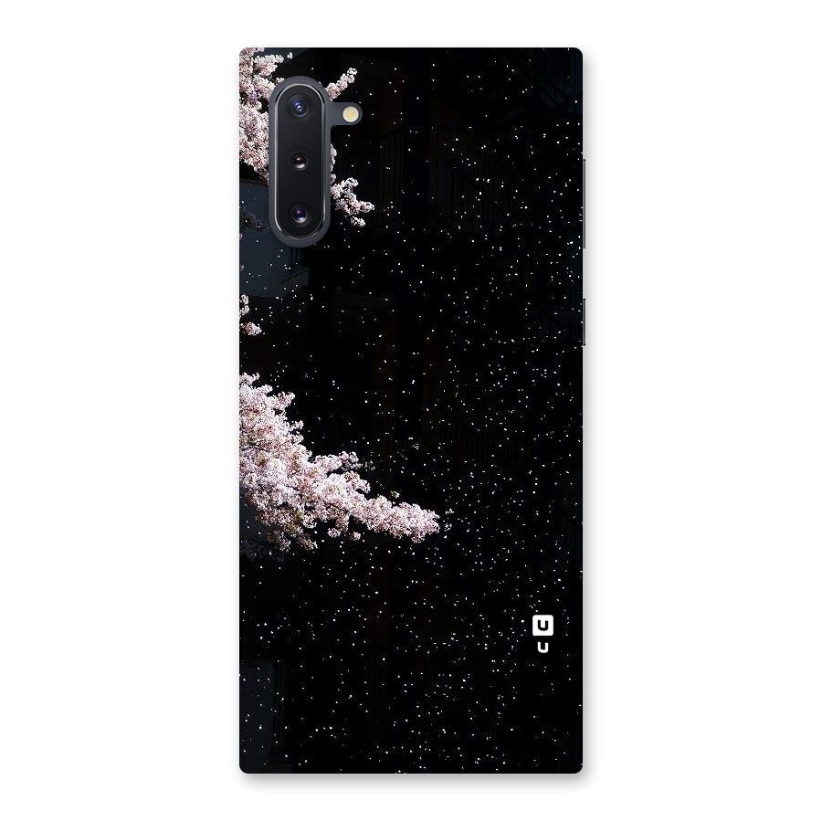 Beautiful Night Sky Flowers Back Case for Galaxy Note 10