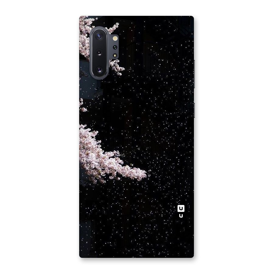 Beautiful Night Sky Flowers Back Case for Galaxy Note 10 Plus