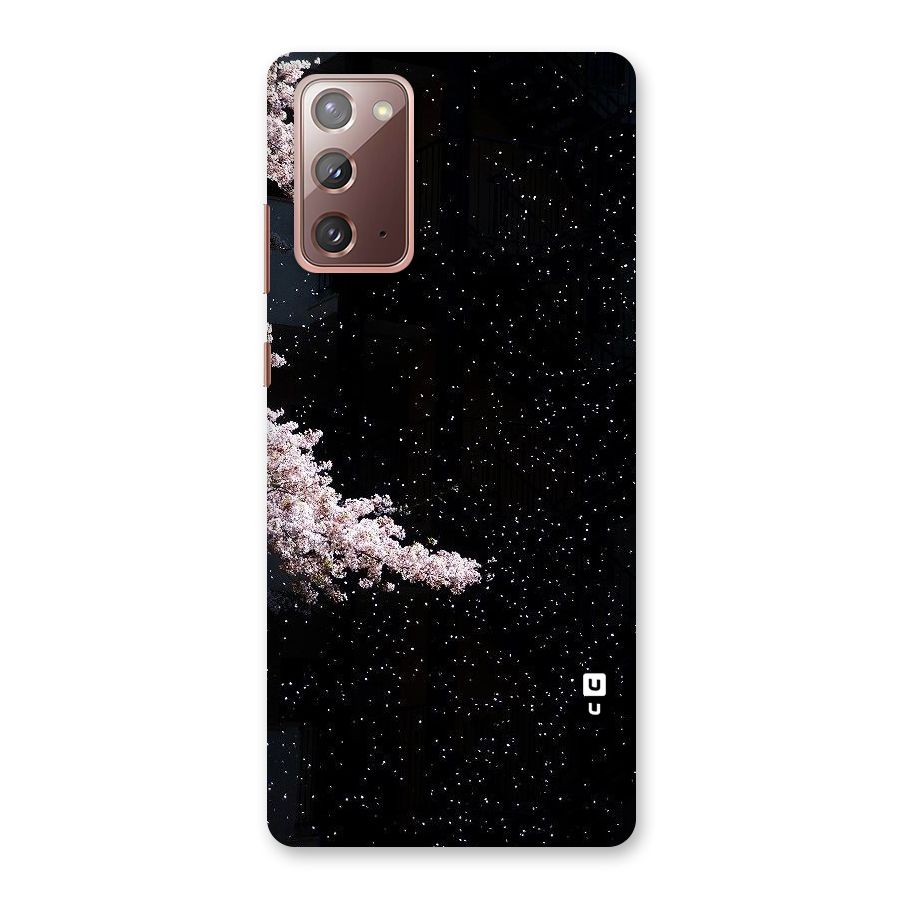 Beautiful Night Sky Flowers Back Case for Galaxy Note 20
