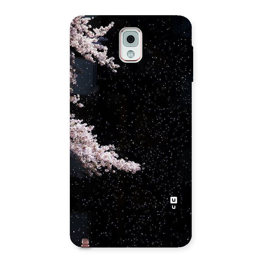 Beautiful Night Sky Flowers Back Case for Galaxy Note 3