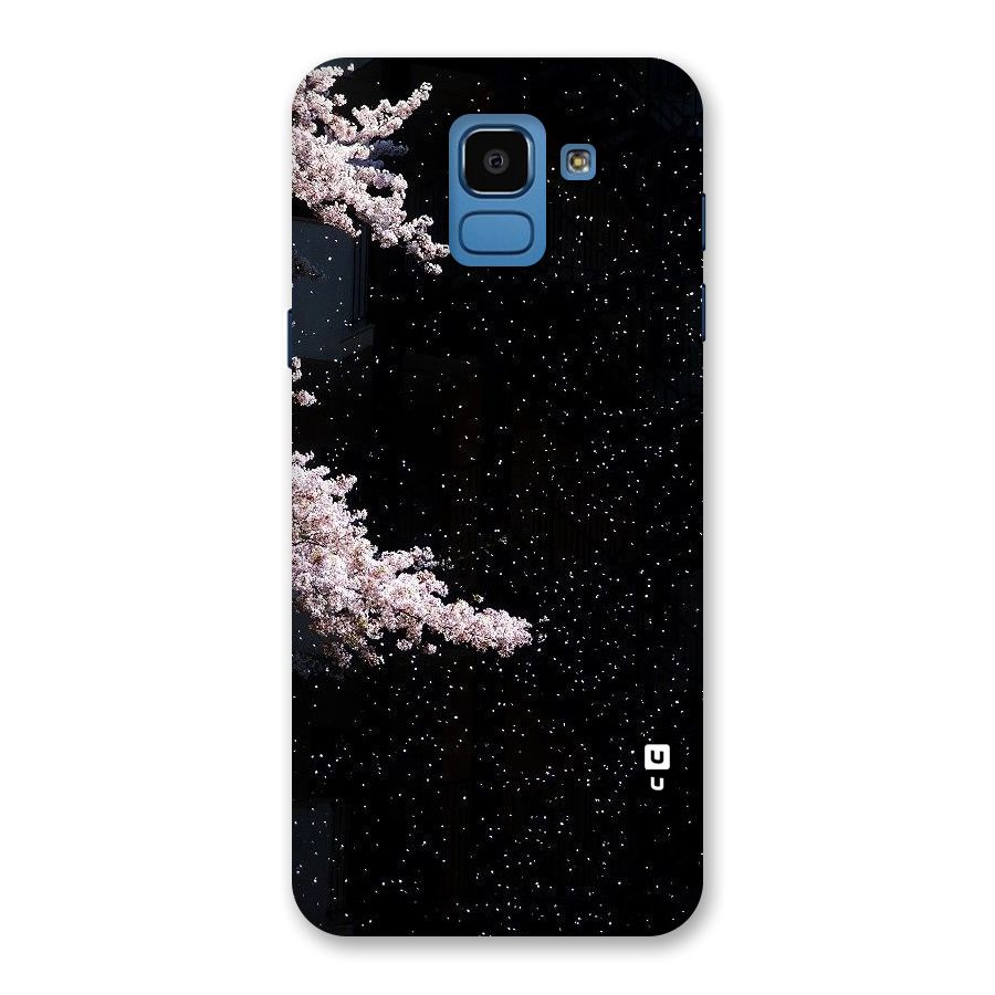 Beautiful Night Sky Flowers Back Case for Galaxy On6