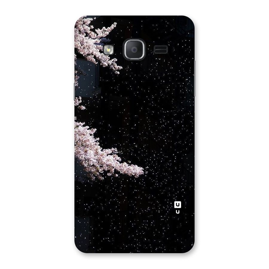 Beautiful Night Sky Flowers Back Case for Galaxy On7 Pro
