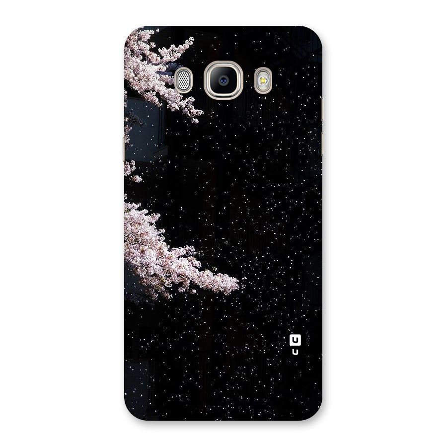 Beautiful Night Sky Flowers Back Case for Galaxy On8