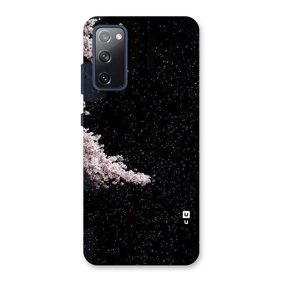 Beautiful Night Sky Flowers Back Case for Galaxy S20 FE