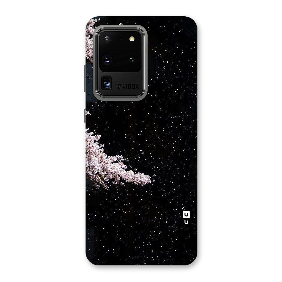 Beautiful Night Sky Flowers Back Case for Galaxy S20 Ultra