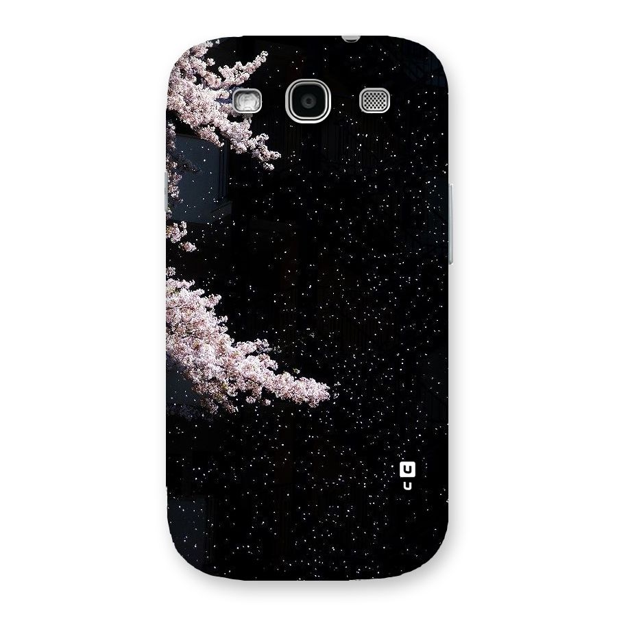 Beautiful Night Sky Flowers Back Case for Galaxy S3
