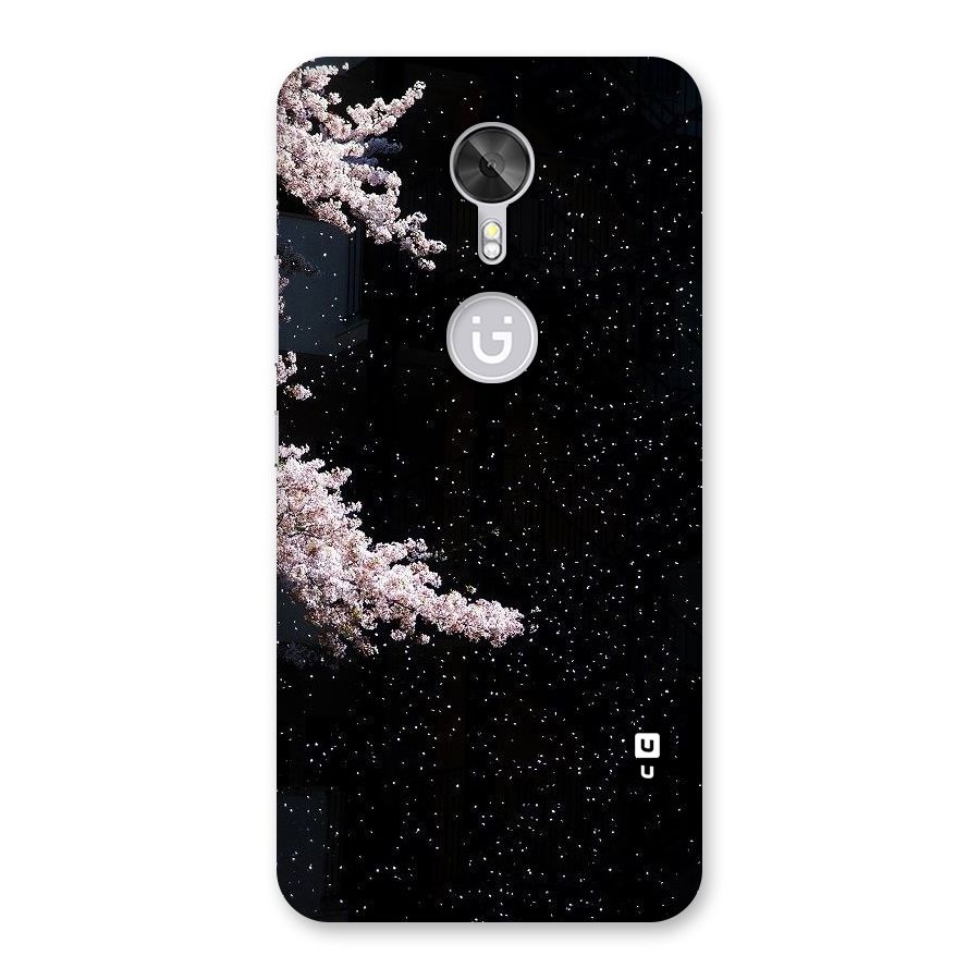 Beautiful Night Sky Flowers Back Case for Gionee A1