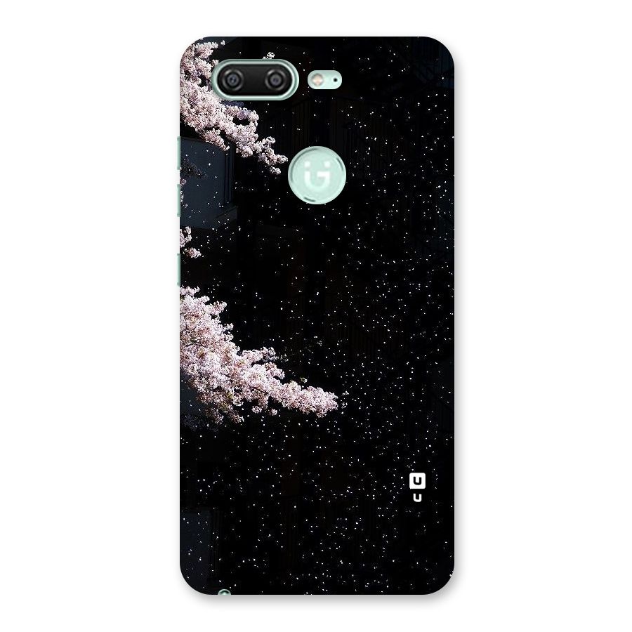 Beautiful Night Sky Flowers Back Case for Gionee S10