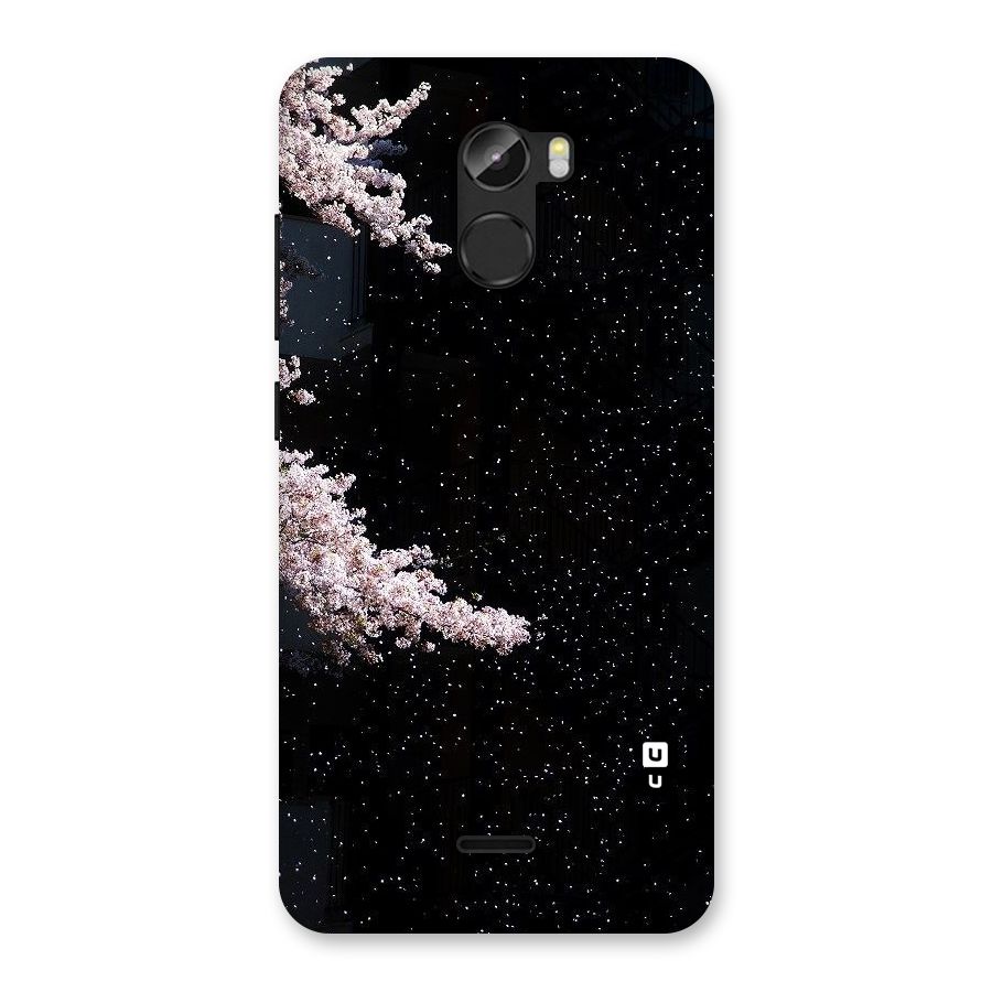 Beautiful Night Sky Flowers Back Case for Gionee X1