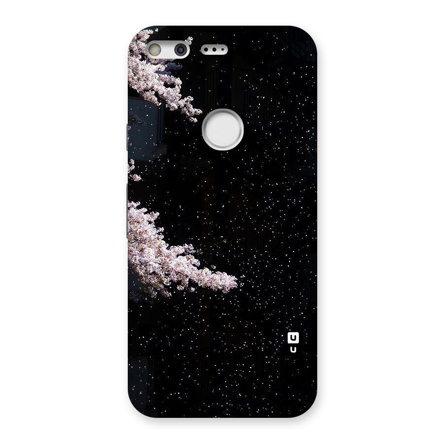 Beautiful Night Sky Flowers Back Case for Google Pixel