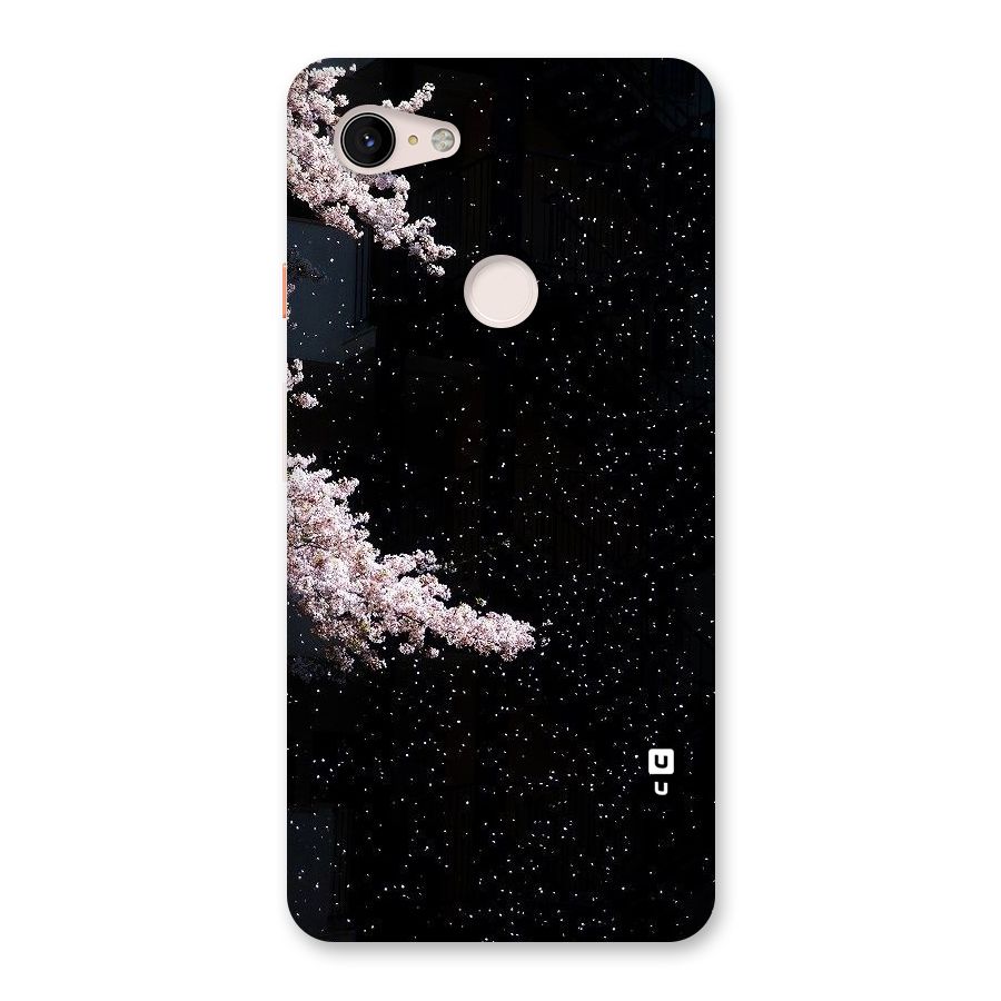 Beautiful Night Sky Flowers Back Case for Google Pixel 3 XL