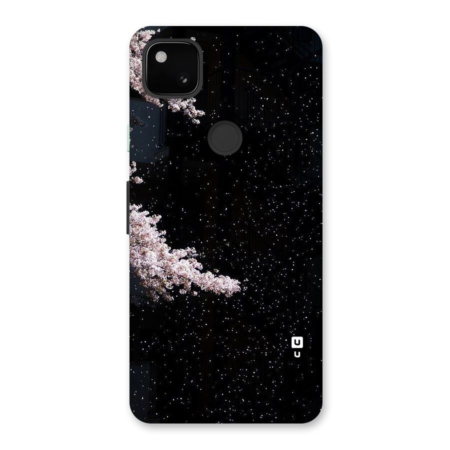 Beautiful Night Sky Flowers Back Case for Google Pixel 4a