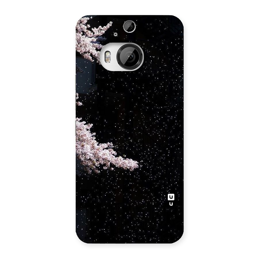 Beautiful Night Sky Flowers Back Case for HTC One M9 Plus