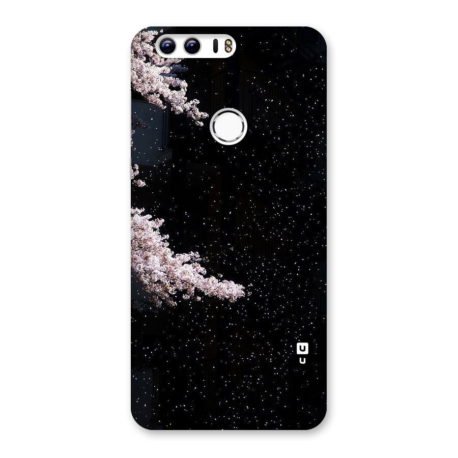 Beautiful Night Sky Flowers Back Case for Honor 8