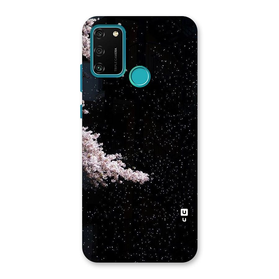 Beautiful Night Sky Flowers Back Case for Honor 9A