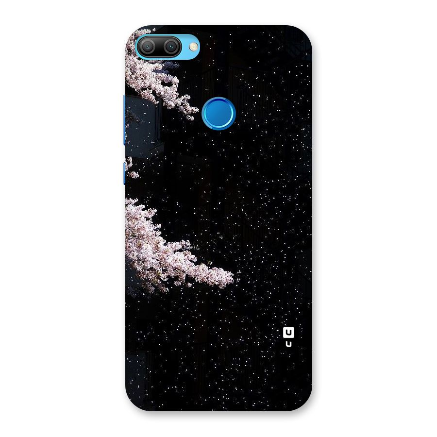 Beautiful Night Sky Flowers Back Case for Honor 9N