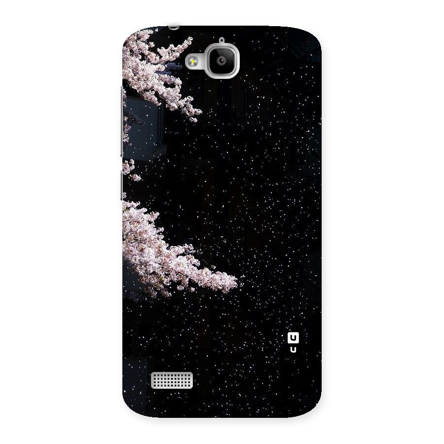 Beautiful Night Sky Flowers Back Case for Honor Holly