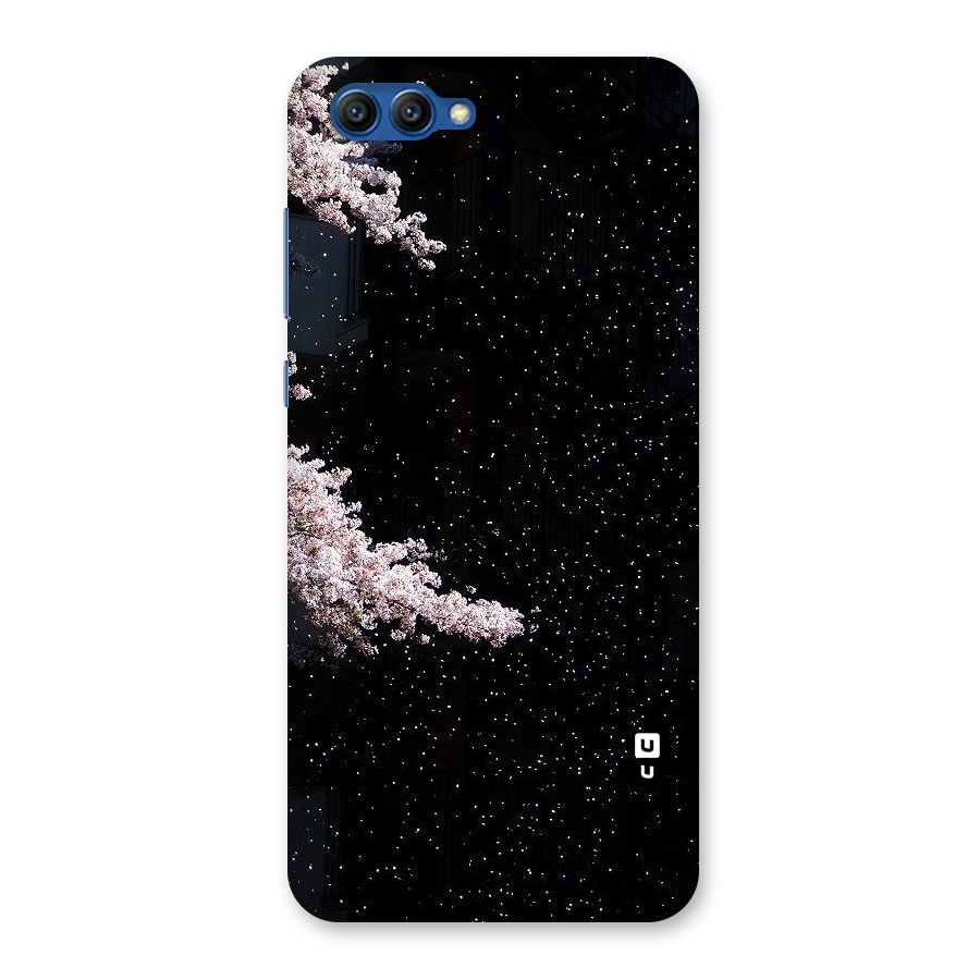 Beautiful Night Sky Flowers Back Case for Honor View 10
