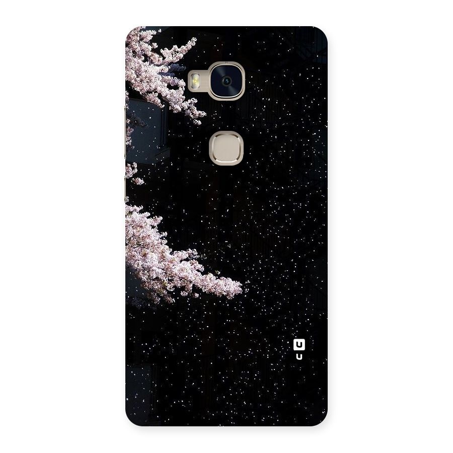 Beautiful Night Sky Flowers Back Case for Huawei Honor 5X