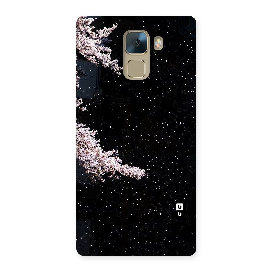Beautiful Night Sky Flowers Back Case for Huawei Honor 7