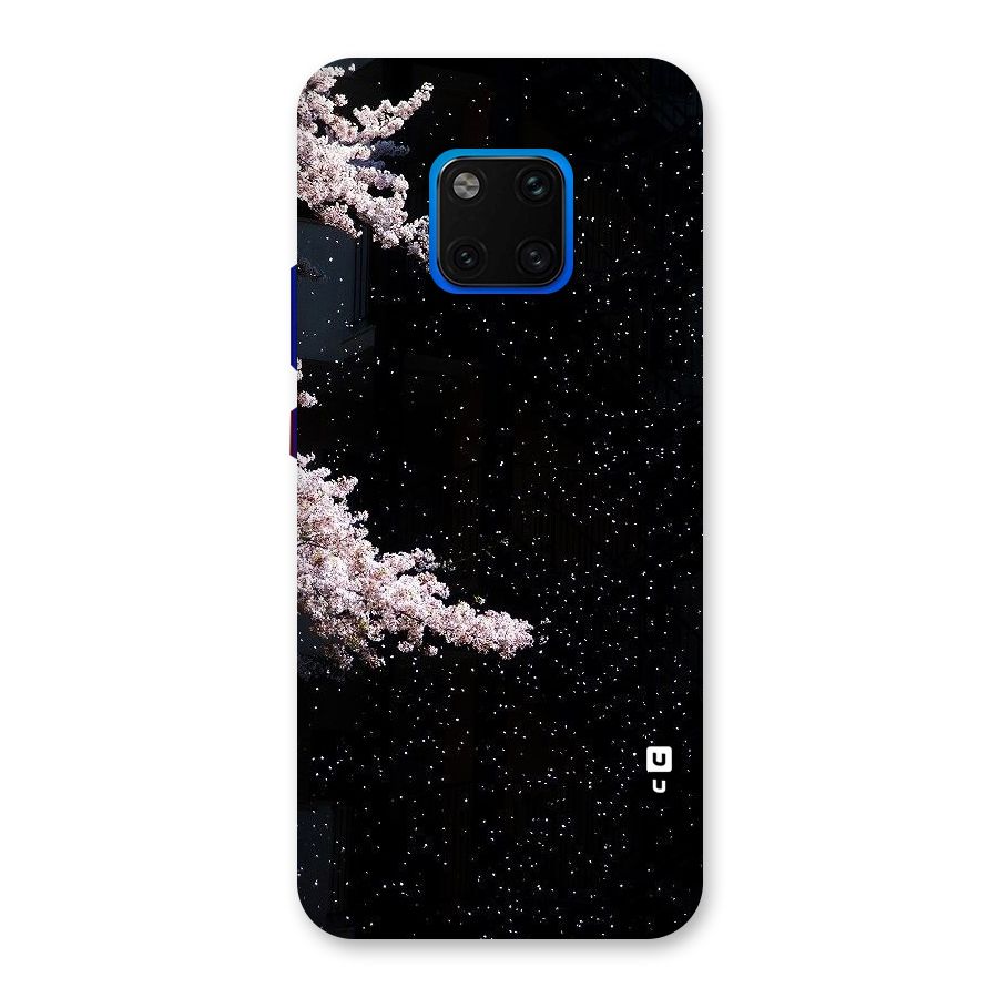 Beautiful Night Sky Flowers Back Case for Huawei Mate 20 Pro