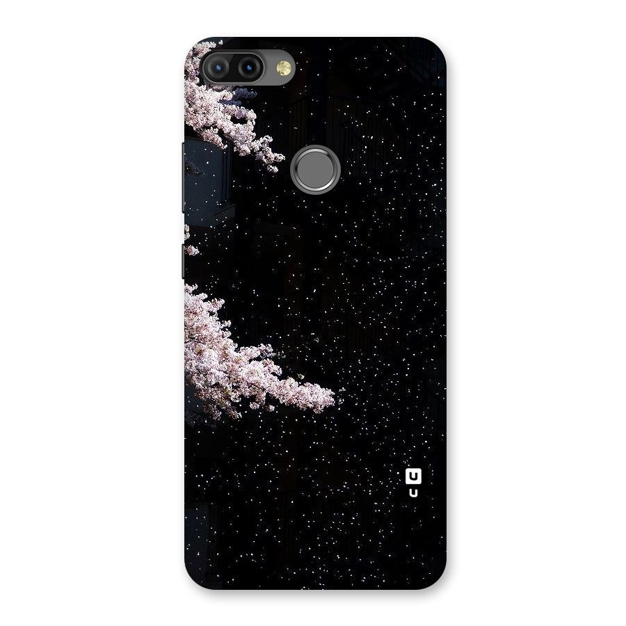 Beautiful Night Sky Flowers Back Case for Infinix Hot 6 Pro