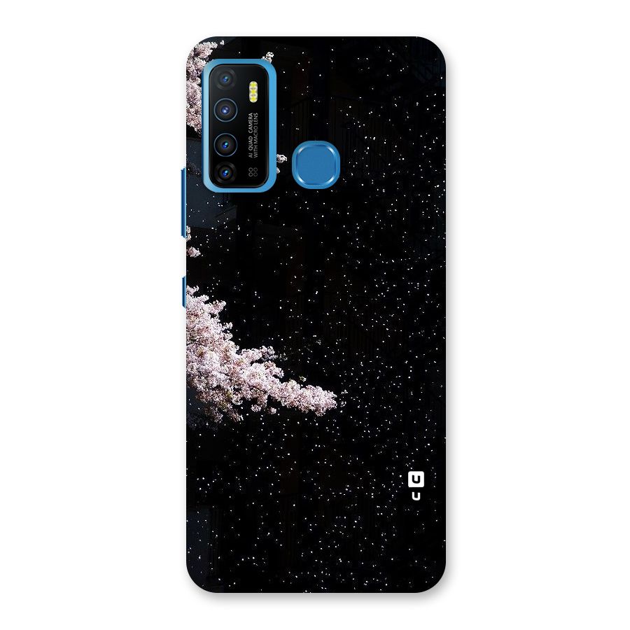 Beautiful Night Sky Flowers Back Case for Infinix Hot 9