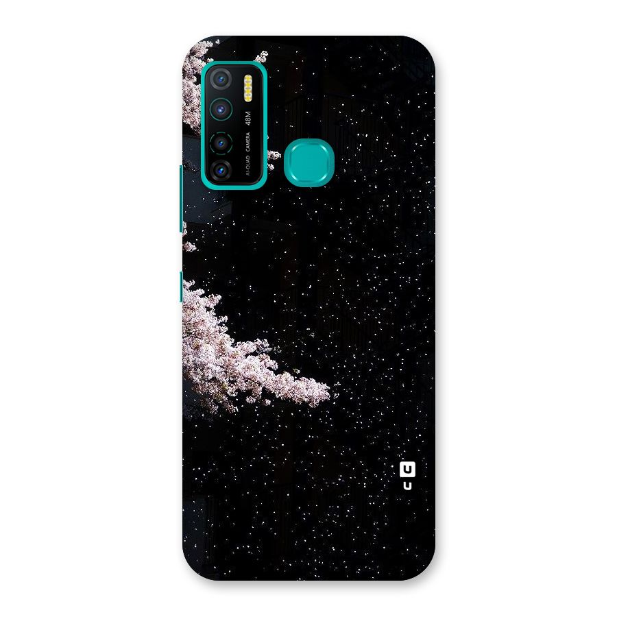 Beautiful Night Sky Flowers Back Case for Infinix Hot 9 Pro