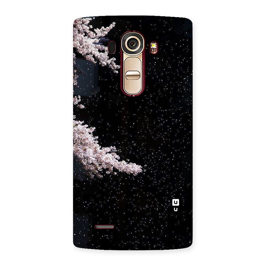 Beautiful Night Sky Flowers Back Case for LG G4