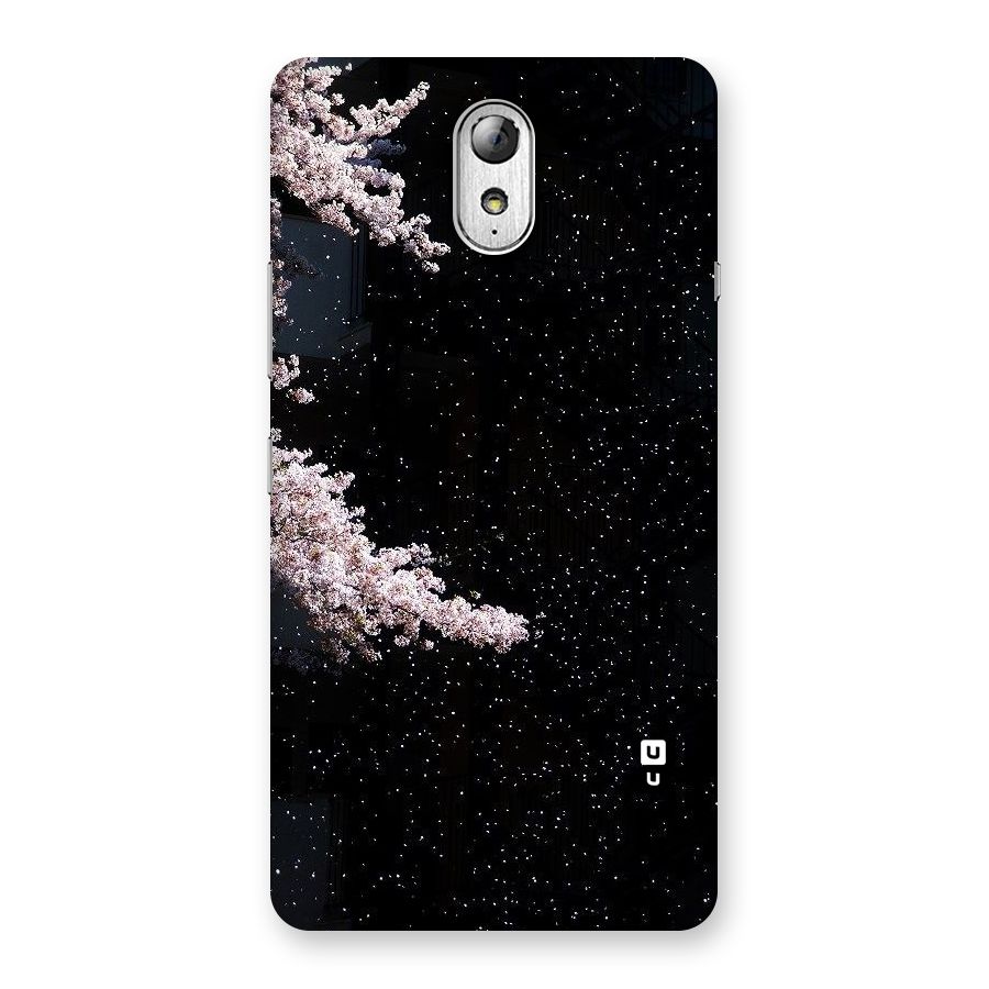 Beautiful Night Sky Flowers Back Case for Lenovo Vibe P1M