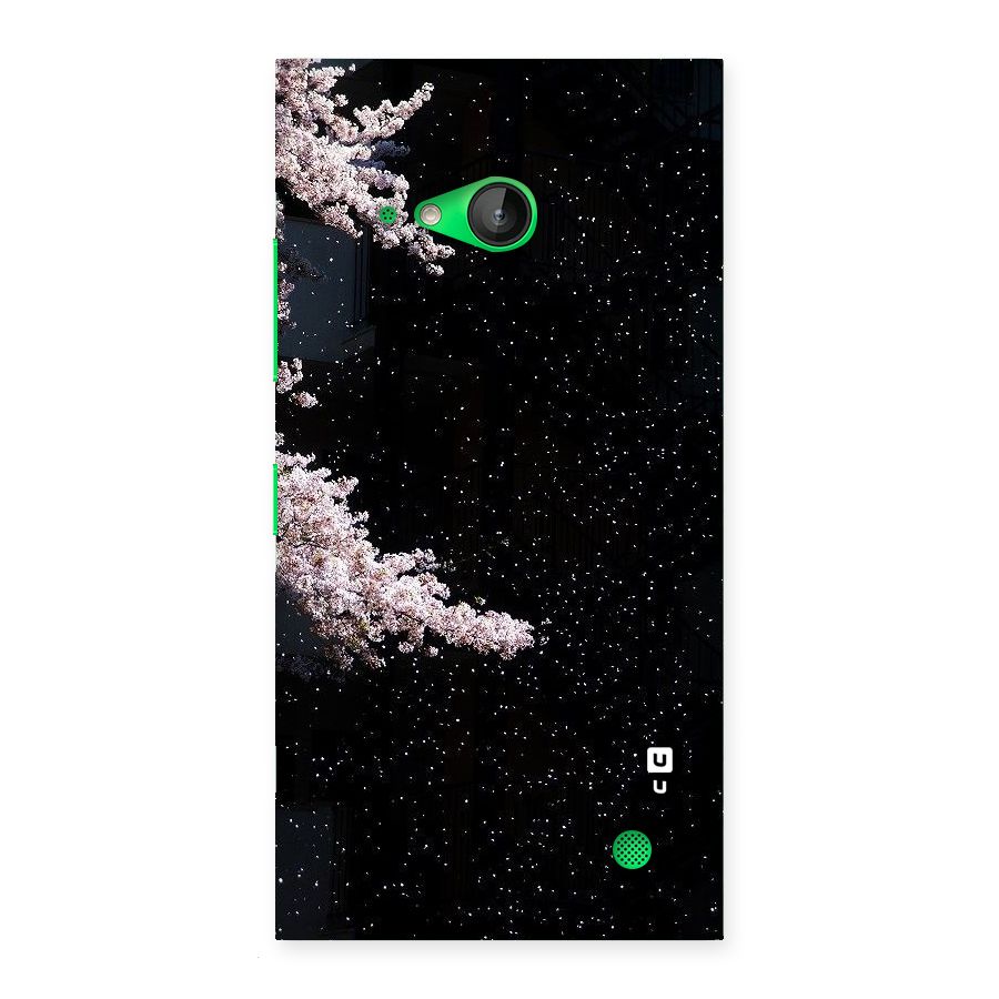 Beautiful Night Sky Flowers Back Case for Lumia 730