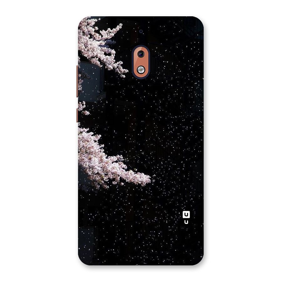 Beautiful Night Sky Flowers Back Case for Nokia 2.1