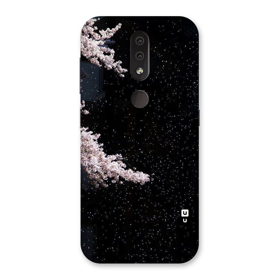 Beautiful Night Sky Flowers Back Case for Nokia 4.2
