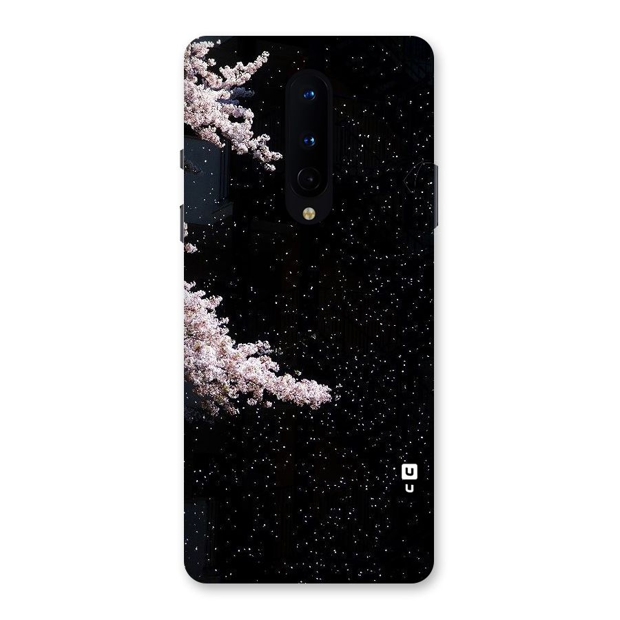 Beautiful Night Sky Flowers Back Case for OnePlus 8