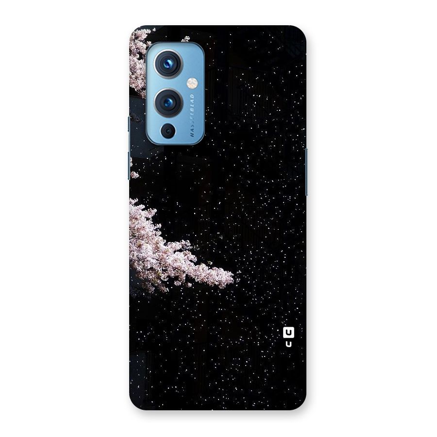 Beautiful Night Sky Flowers Back Case for OnePlus 9
