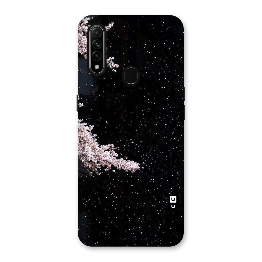 Beautiful Night Sky Flowers Back Case for Oppo A31