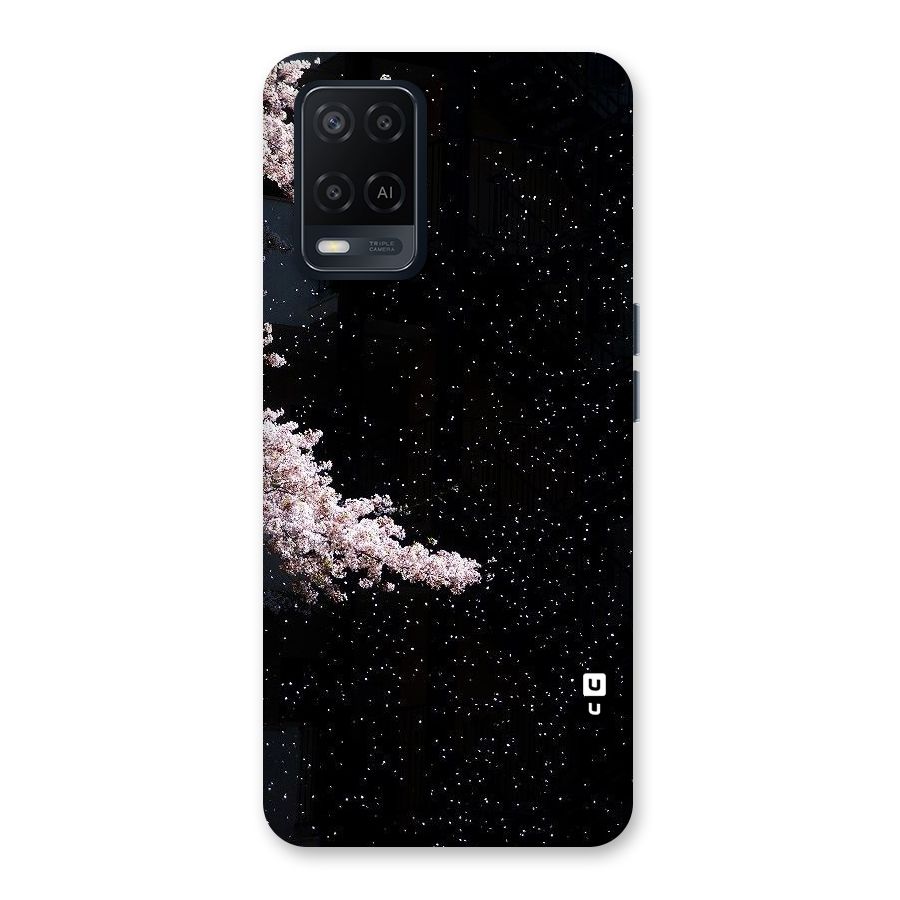 Beautiful Night Sky Flowers Back Case for Oppo A54