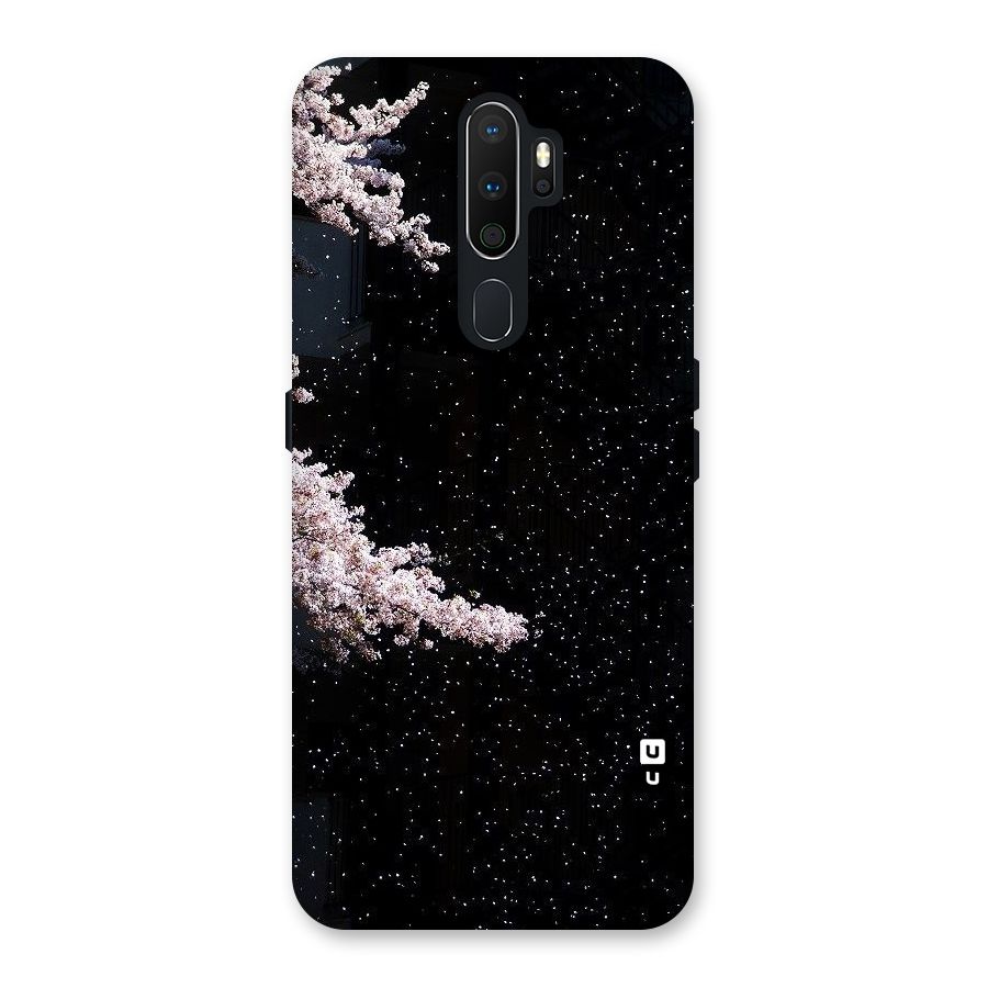 Beautiful Night Sky Flowers Back Case for Oppo A5 (2020)