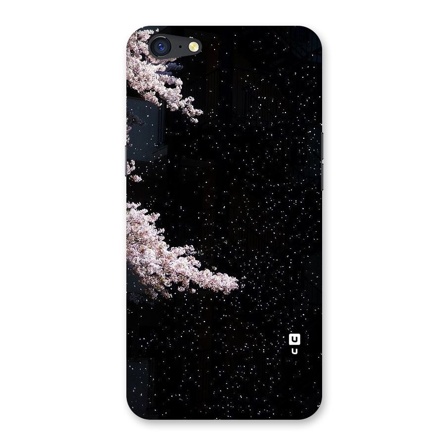 Beautiful Night Sky Flowers Back Case for Oppo A71