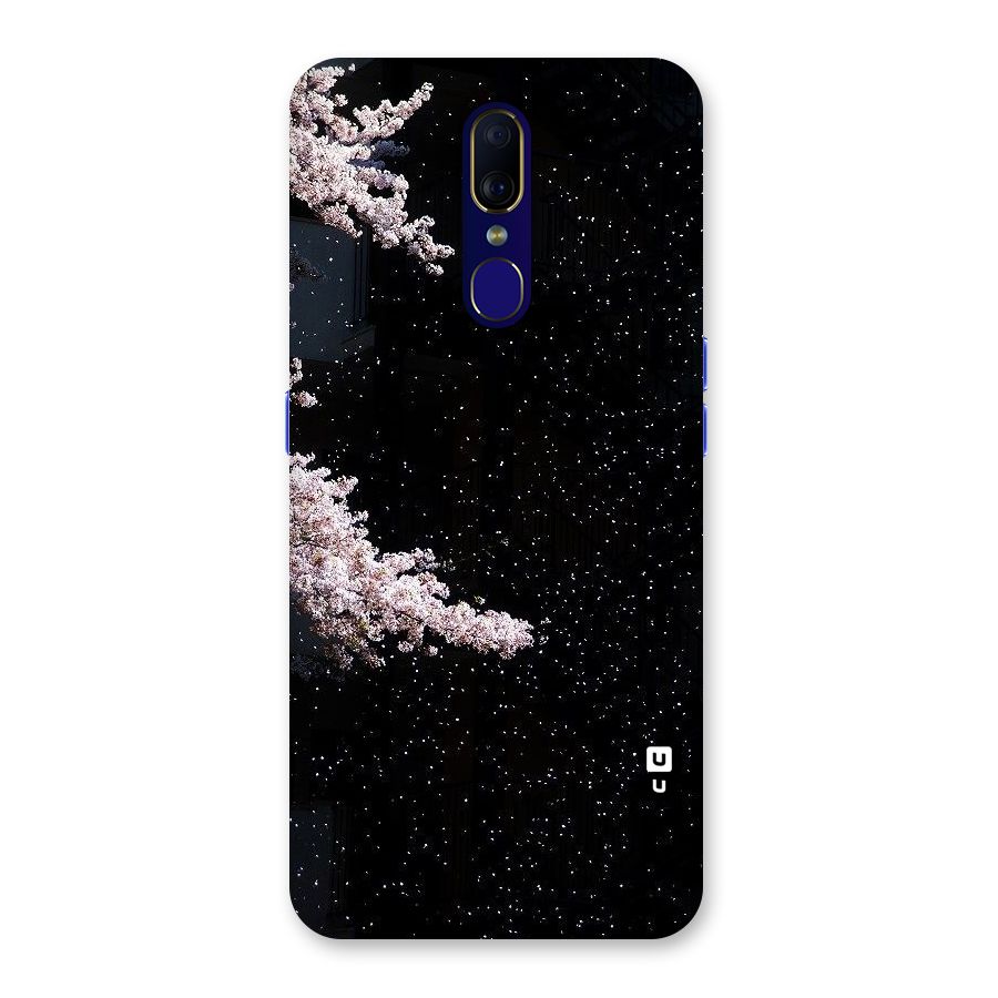 Beautiful Night Sky Flowers Back Case for Oppo A9