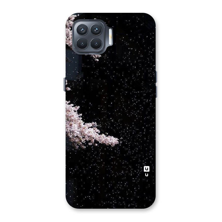 Beautiful Night Sky Flowers Back Case for Oppo F17 Pro