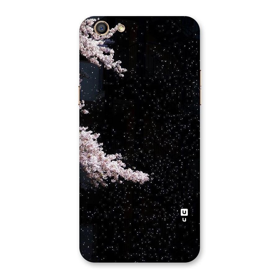 Beautiful Night Sky Flowers Back Case for Oppo F3