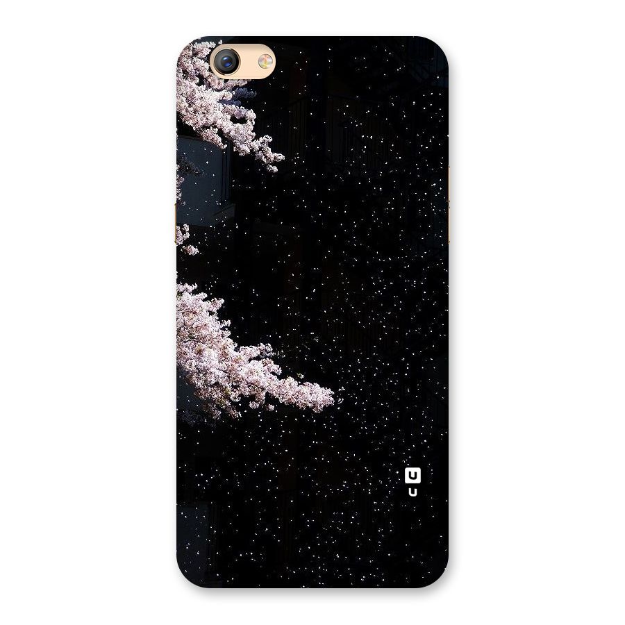 Beautiful Night Sky Flowers Back Case for Oppo F3 Plus